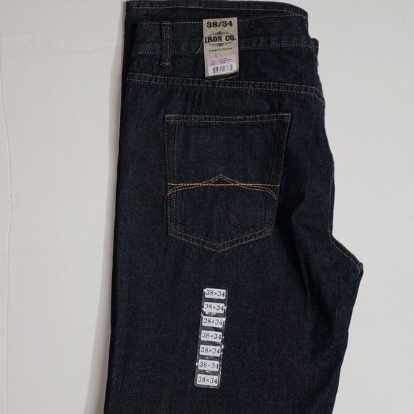 Iron Co. Low rise slim straight jeans NWT! - Picture 3 of 4